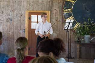 Concert at the 'Haus Tanne'